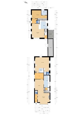 Floorplan - Valkenburgseweg 31, 2223 KA Katwijk